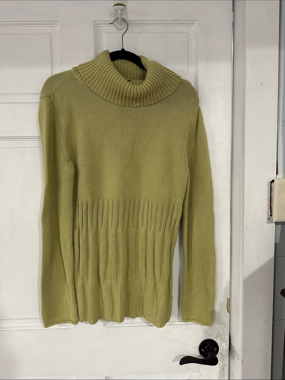 Axcess Olive Green Cowl Neck Sweater